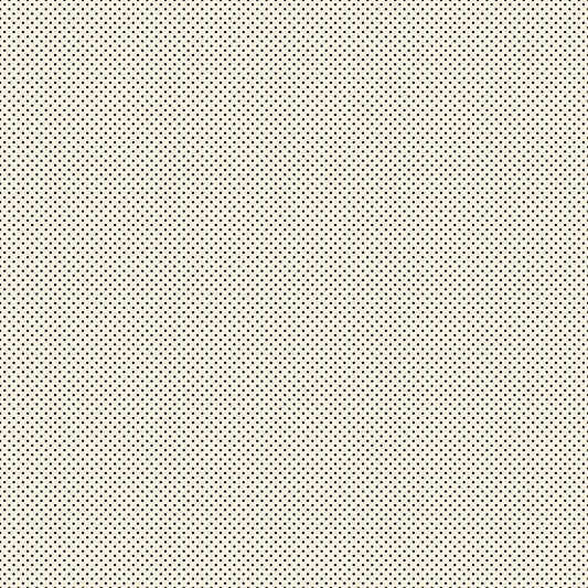 Mini Dot in Black on Natural
