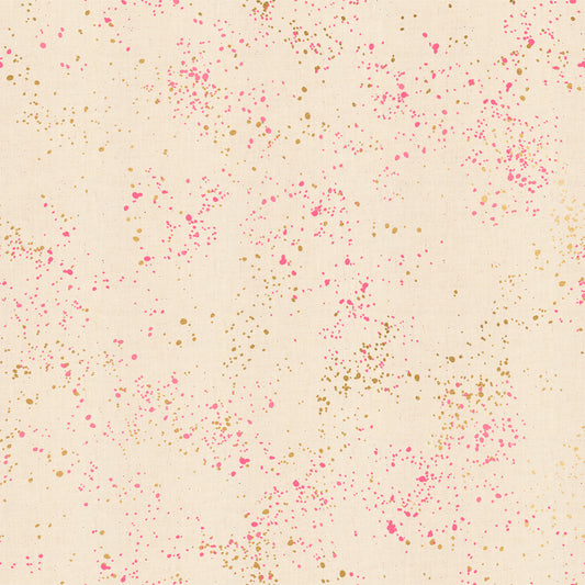 Speckled in Neon Pink Metallic
