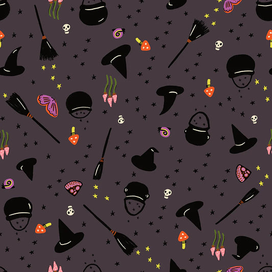 Witchy Woman in Eggplant