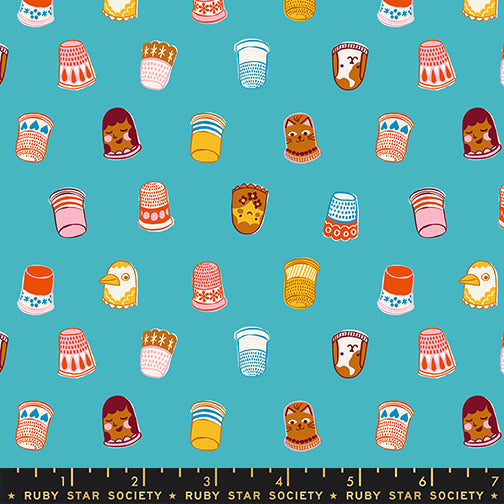 Thimbles in Turquoise