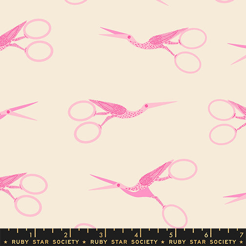 Stork Scissors in Shell