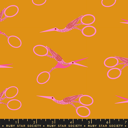 Stork Scissors in Honey