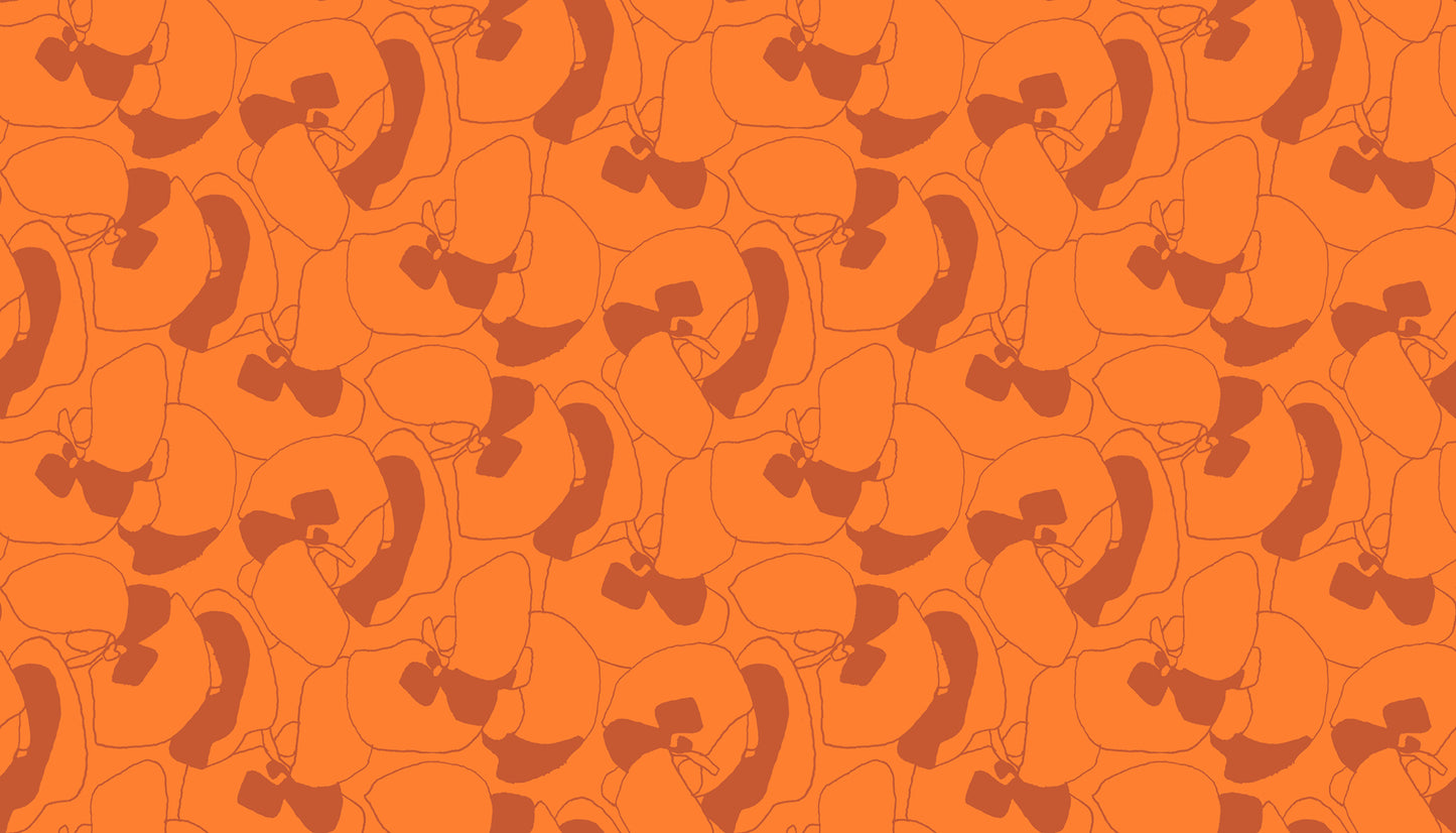 Sea Grapes in Orange CANVAS