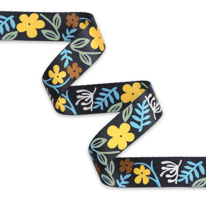 Clip-Art Floral Webbing 1-1/2in