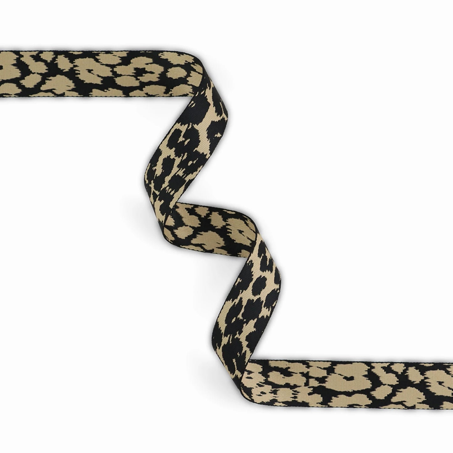 Striped Leopard Webbing 1-1/2in