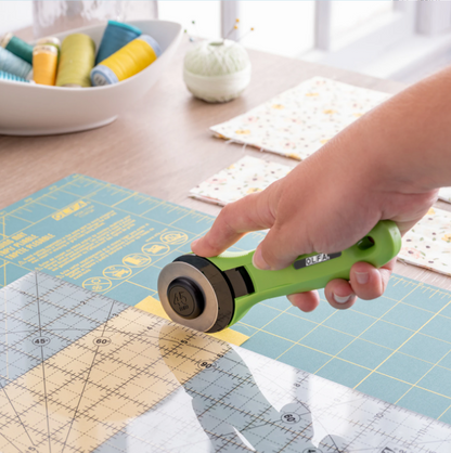 OLFA 45mm Quick-Change Rotary Cutter Lime