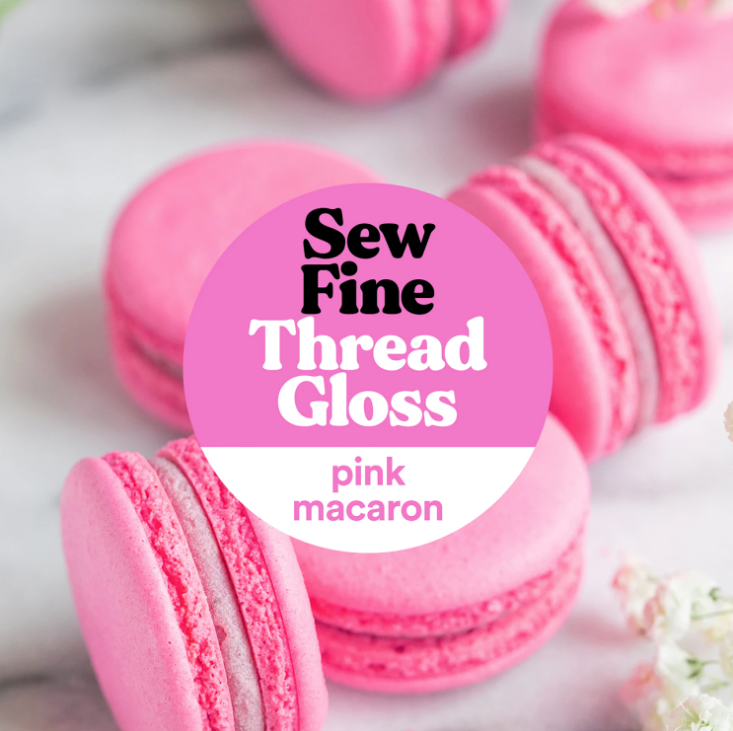 Sew Fine Thread Gloss - Pink Macaron 15ml