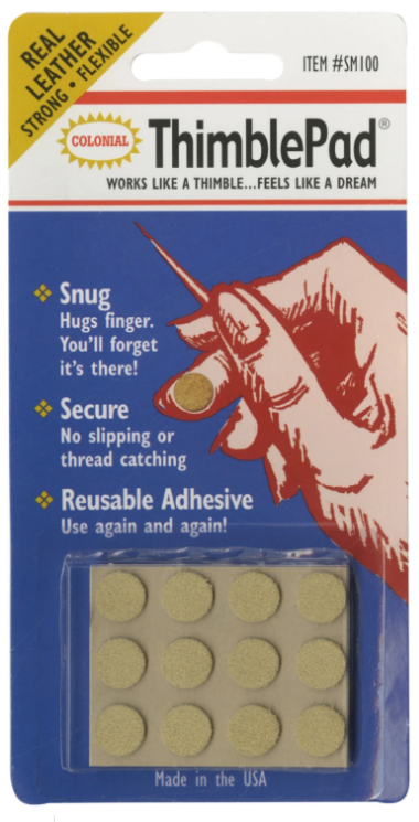 Thimblepad Leather Adhesive Thimble