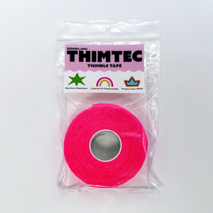 Thimtec Thimble Tape - Neon Flamingo