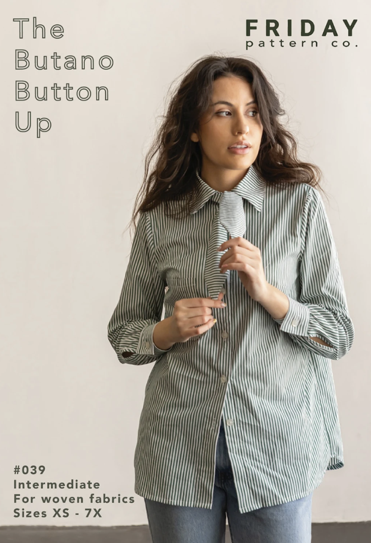 Butano Button Up Pattern – Cool People Sew