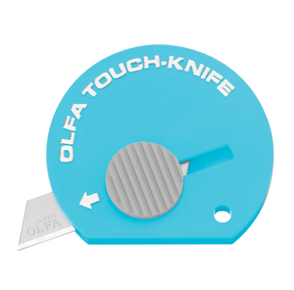 OLFA 28mm Aqua Quick Change Rotary Cutter & Bonus Touch Knife