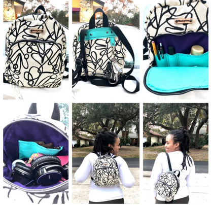 LindSport Mini Backpack PAPER PATTERN (includes video!)