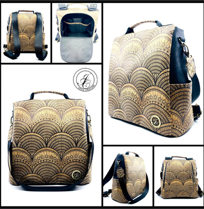 Guardian Anti-theft Backpack PAPER PATTERN (includes video!)