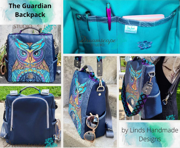Guardian Anti-theft Backpack PAPER PATTERN (includes video!)
