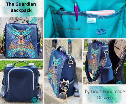 Guardian Anti-theft Backpack PAPER PATTERN (includes video!)