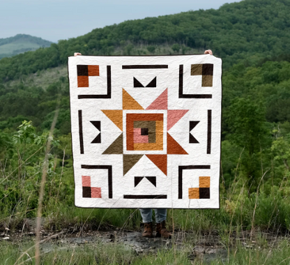 Sunset Hike Quilt Pattern - PAPER