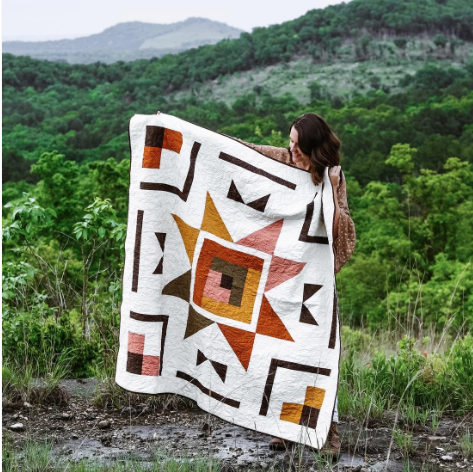 Sunset Hike Quilt Pattern - PAPER