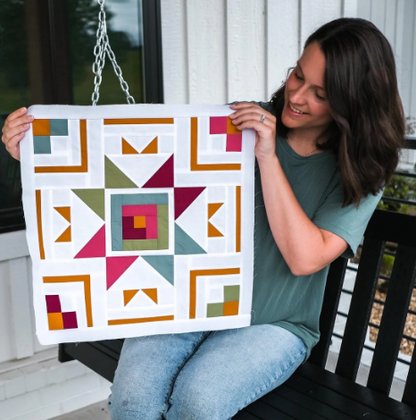 Sunset Hike Quilt Pattern - PAPER
