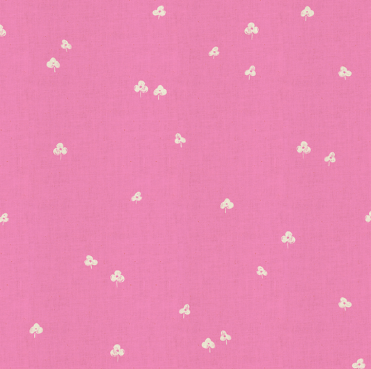 Clover and Over in Sweet Pea Unbleached