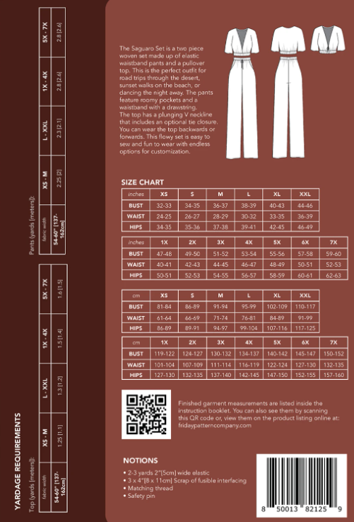 Saguaro Set Pattern