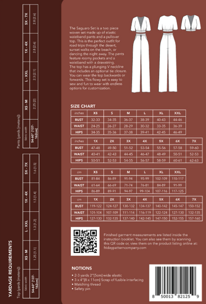 Saguaro Set Pattern