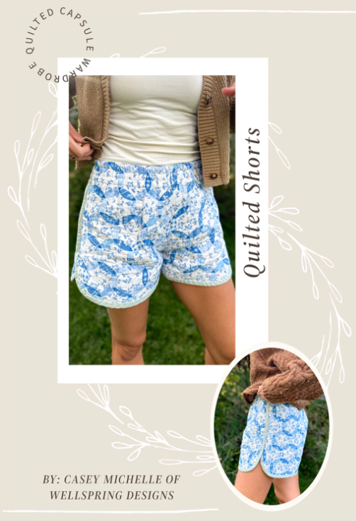 Quilted Shorts Pattern
