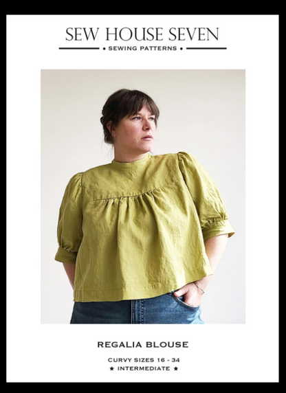 Regalia Blouse Curvy Pattern