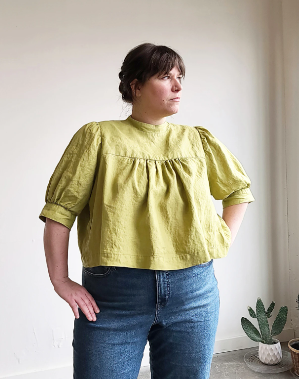 Regalia Blouse Curvy Pattern