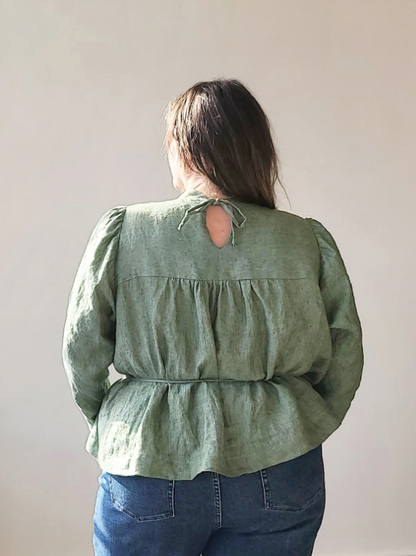 Regalia Blouse Curvy Pattern