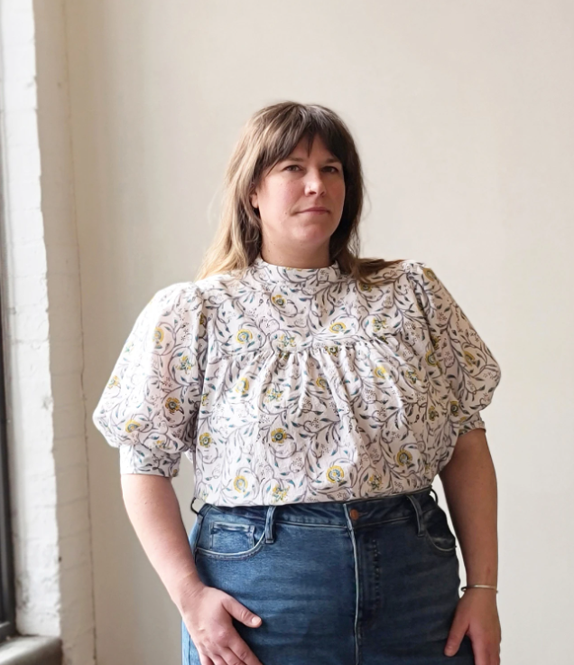 Regalia Blouse Curvy Pattern
