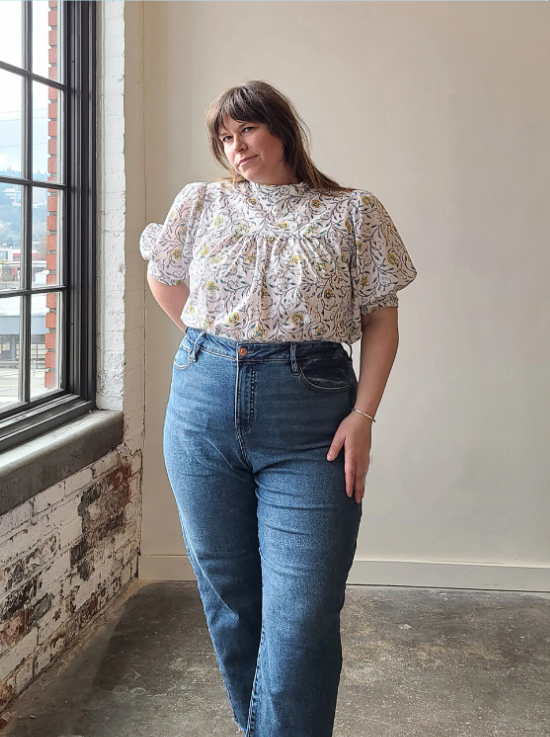 Regalia Blouse Curvy Pattern