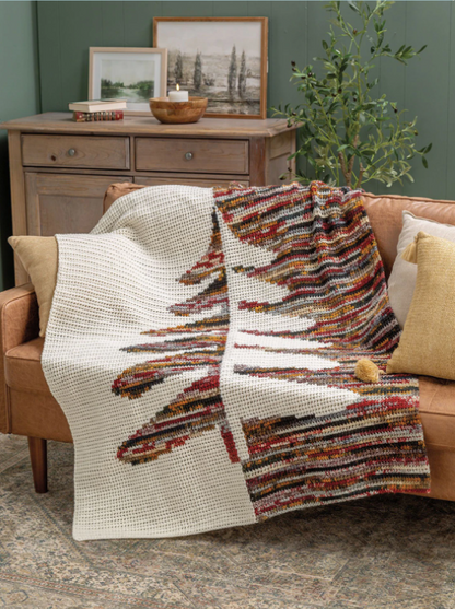 Woodland Crochet Blankets Pattern Book
