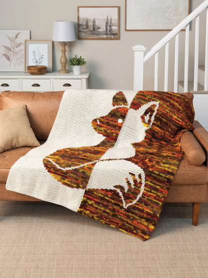 Woodland Crochet Blankets Pattern Book