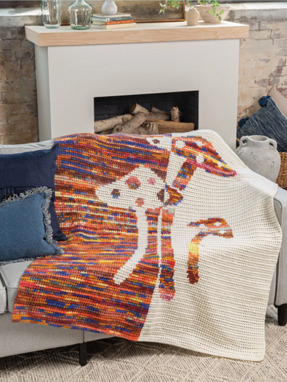 Woodland Crochet Blankets Pattern Book