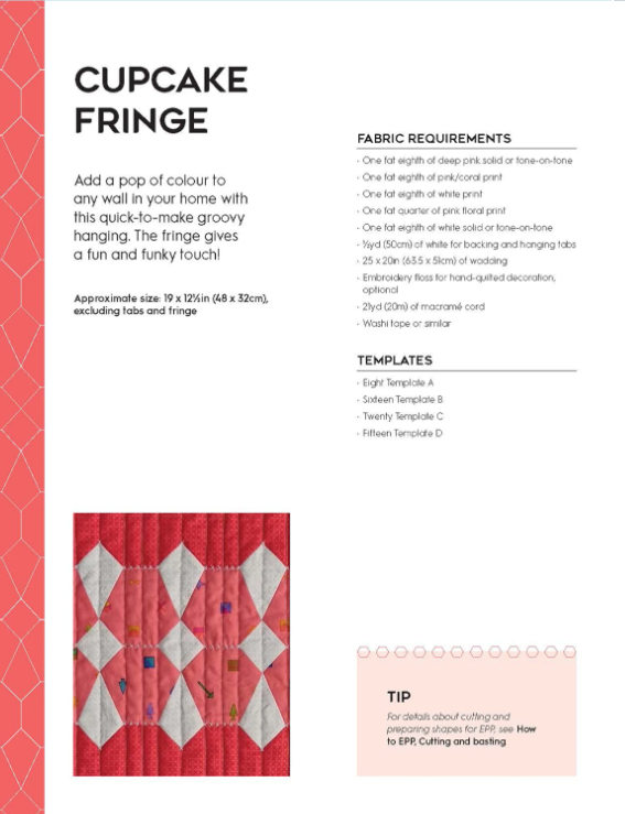 English Paper Piecing Workshop: 18 Epp Projects for Beginners and Beyond BOOK