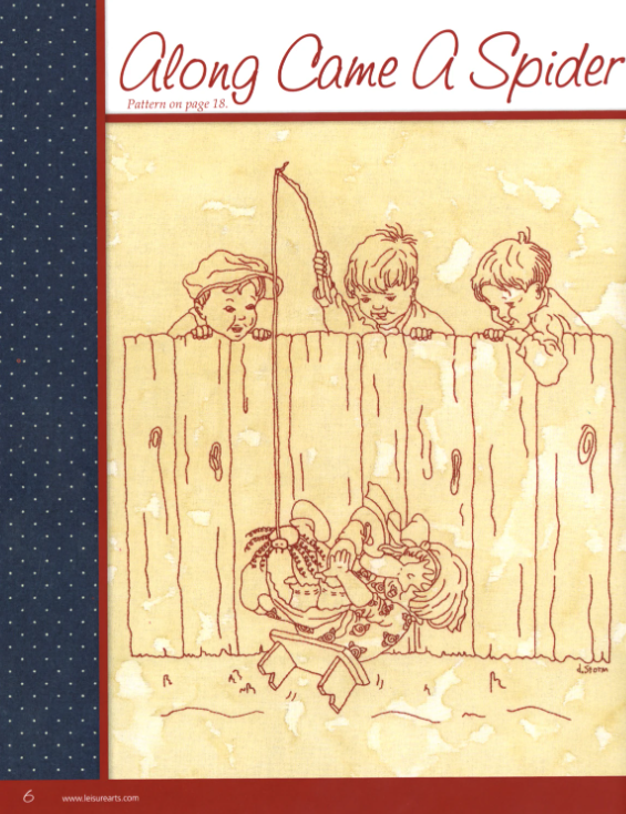 Work and Play Redwork Through the Day BOOK