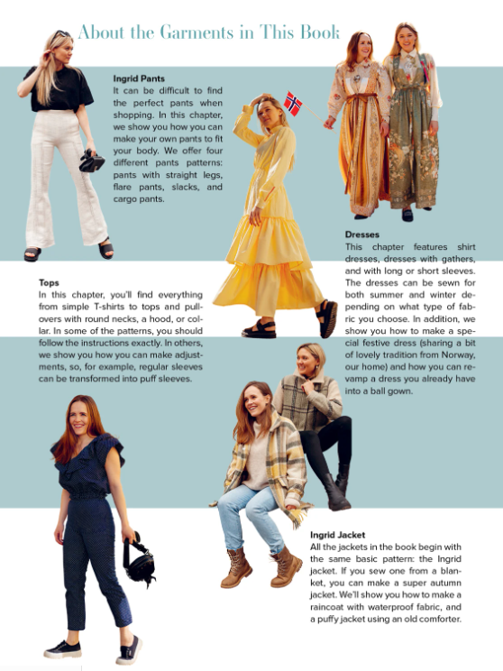Sew for Yourself: 50 Great Garments from Recycled Fabric Using 5 Basic Patterns BOOK