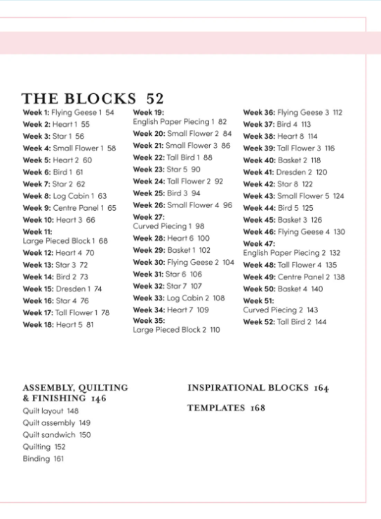 A Year of Quilting BOOK
