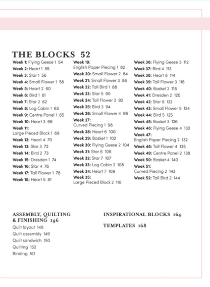 A Year of Quilting BOOK