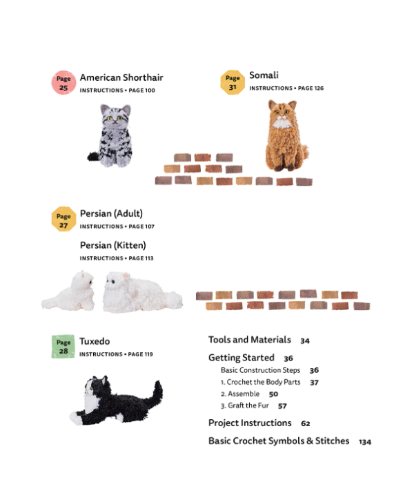 Crochet Your Own Cat BOOK