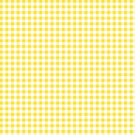 Flannel Gingham in Sunshine