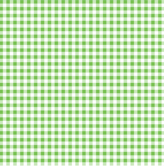 Flannel Gingham in Green