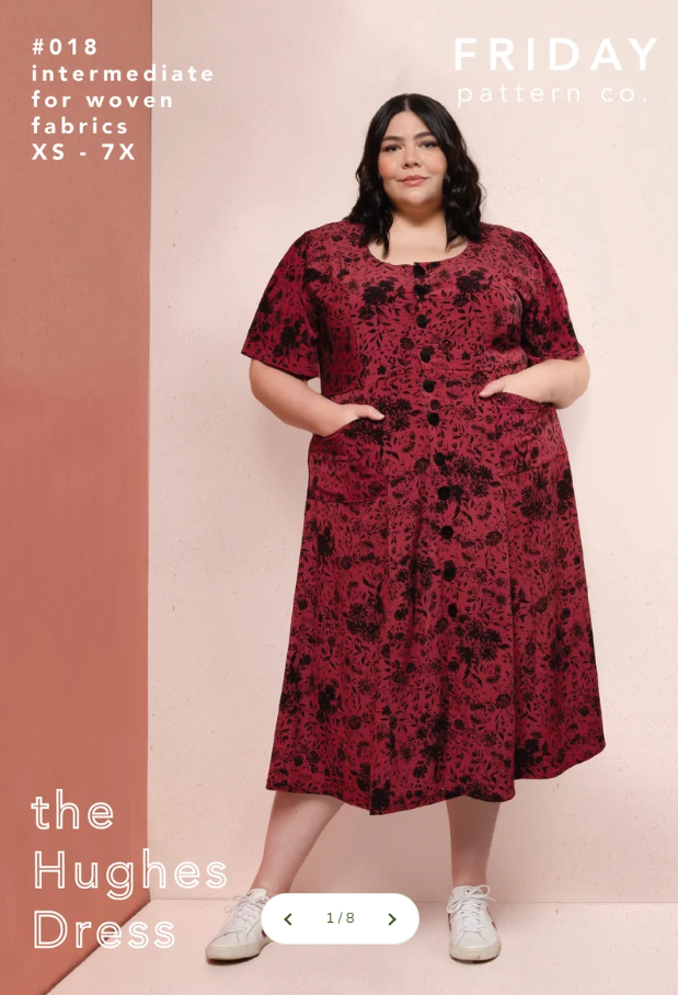 Hughes Dress - Printed Pattern