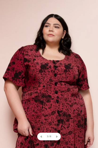 Hughes Dress - Printed Pattern