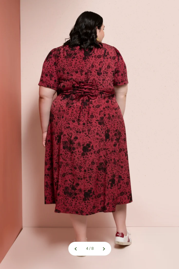 Hughes Dress - Printed Pattern