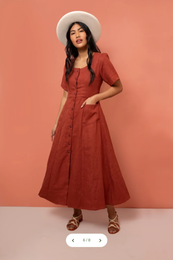 Hughes Dress - Printed Pattern