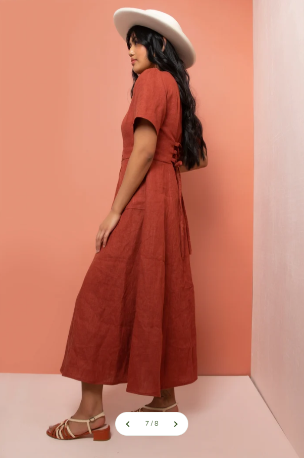Hughes Dress - Printed Pattern