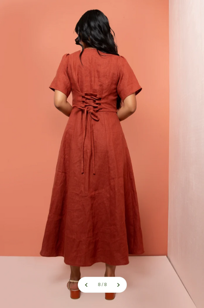 Hughes Dress - Printed Pattern