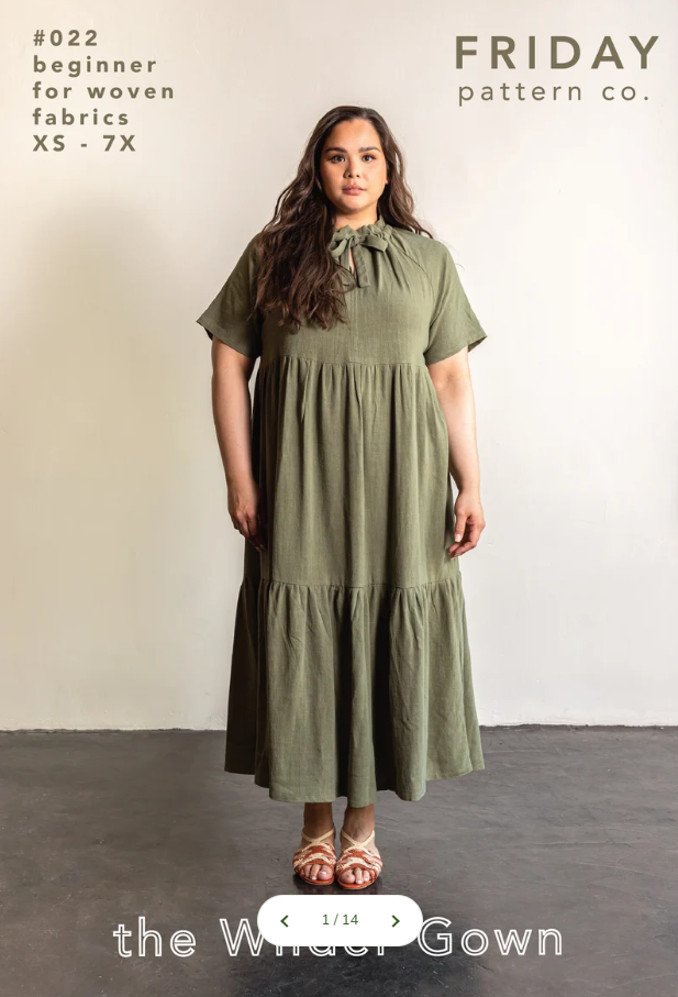 Wilder Gown - Printed Pattern