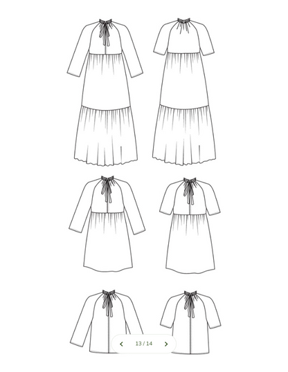Wilder Gown - Printed Pattern